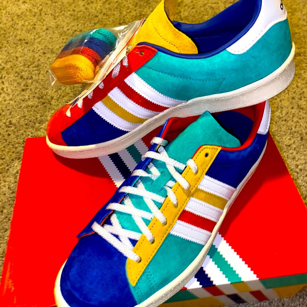 🆕🚹Adidas Campus 80’s “Multi” Sz 10.5,DS